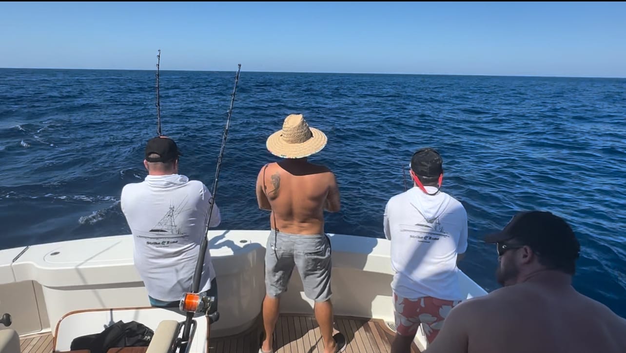 Customer photo review of Youth/Kids Dri-Fit Custom Boat Shirts