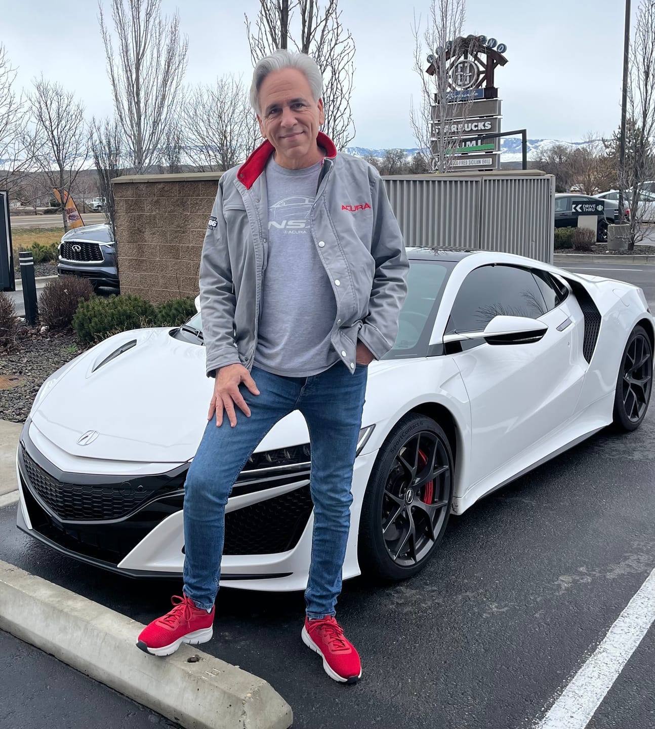 Customer photo review of 1986 Vintage Acura Twill Jacket