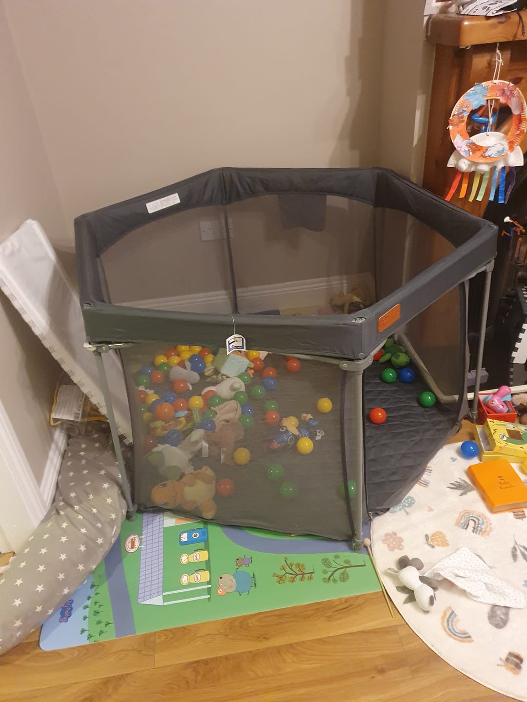 Customer photo review of Foldable Playpen