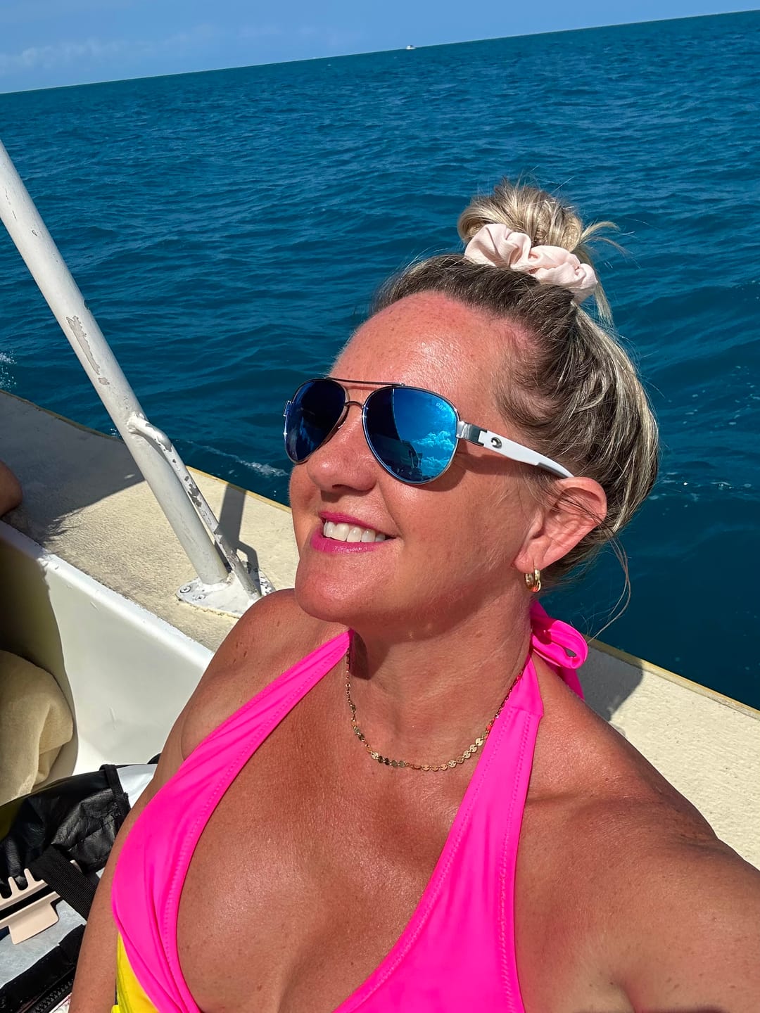 Customer photo review of THE LUX NECKLACE