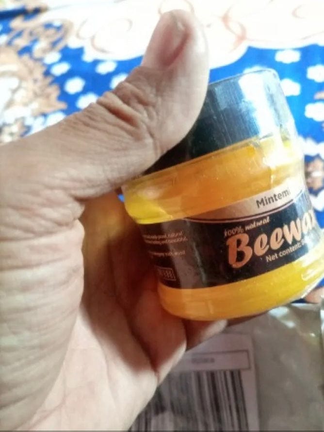 Customer photo review of Beewax Furniture Polish - (FREE Delivery)