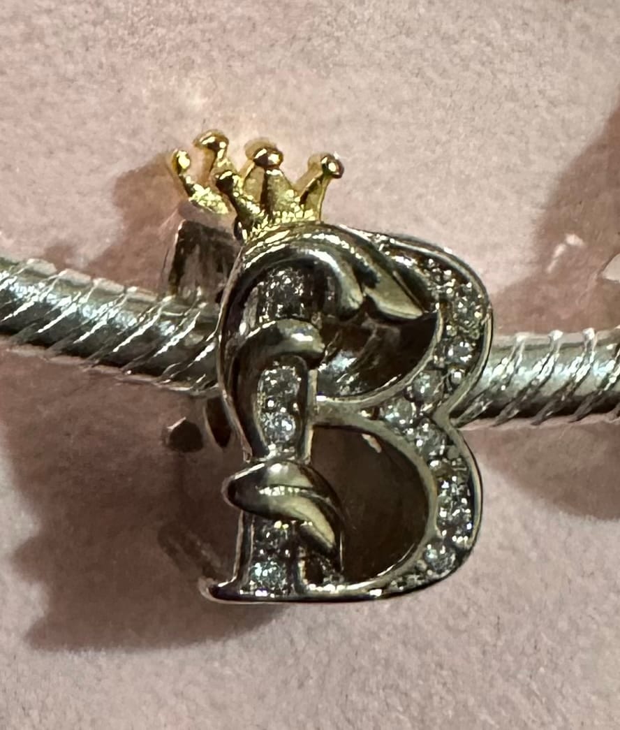 Customer photo review of Charm Letras del Alfabeto Elegantes