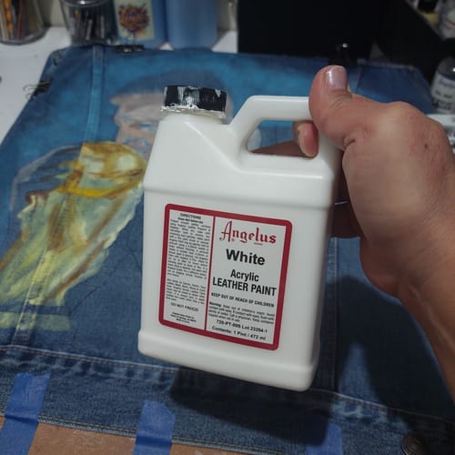 Customer photo review of Pintura Angelus White