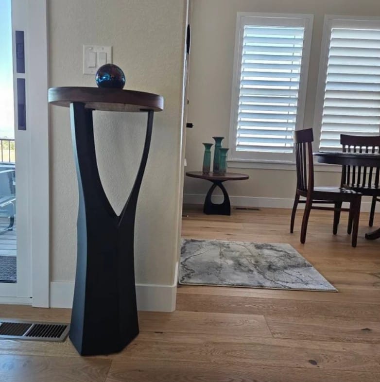 Customer photo review of Counter Table Legs 608 Namu 36H Modern Metal Design