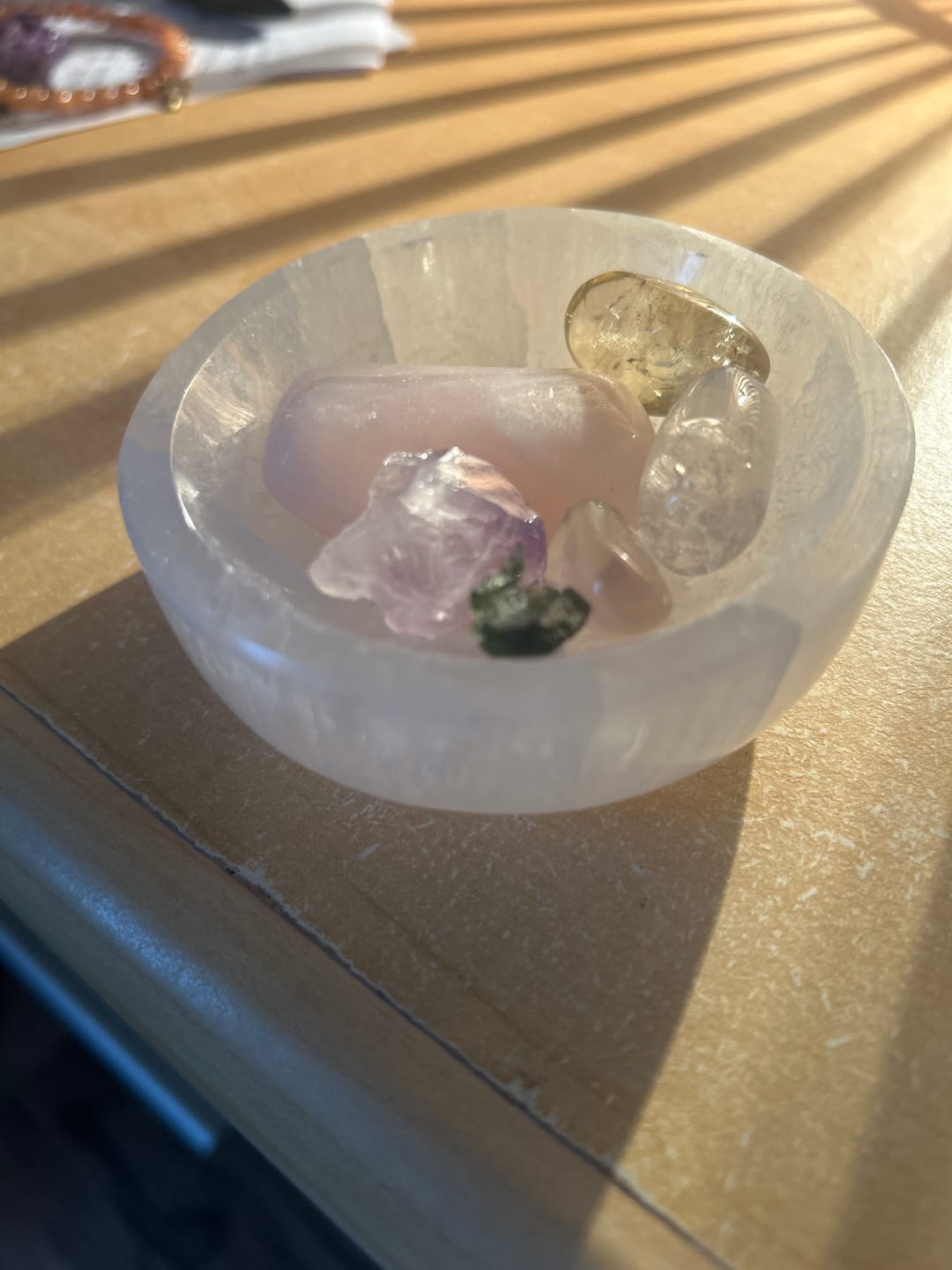 Customer photo review of Selenite - Bowl