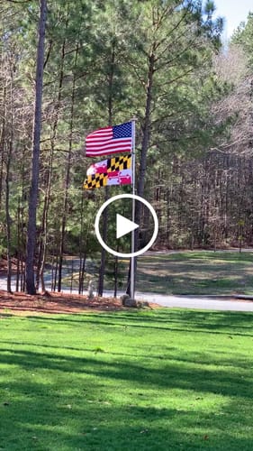 Customer video review of Heavy Duty American Flag - Outdoor Nylon - Made In USA