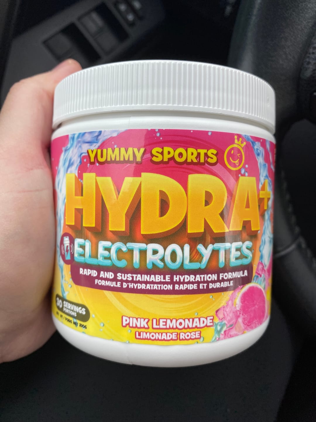 Customer photo review of Yummy Sports - Hydra+Électrolytes 210g