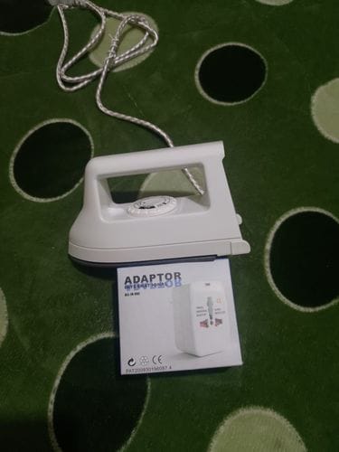Customer photo review of Mini Plancha Artkal + Adaptador