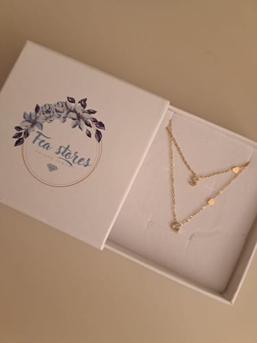 Customer photo review of Collana letter love