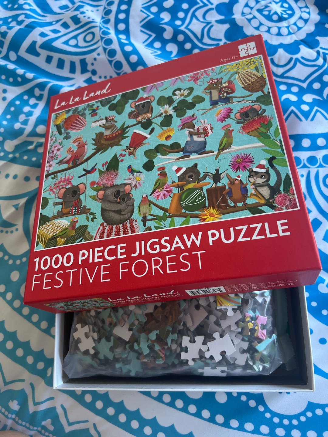 Customer photo review of Puzzle 1000 Festive Forest