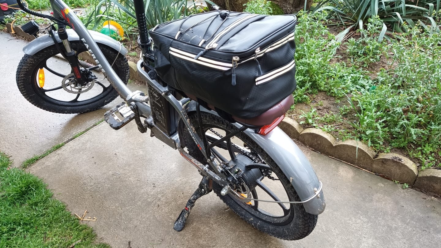 Customer photo review of 12L Waterproof Bicycle Bag