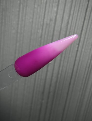 Customer photo review of G786 Raspberry Tart Pink Creme Gel Polish