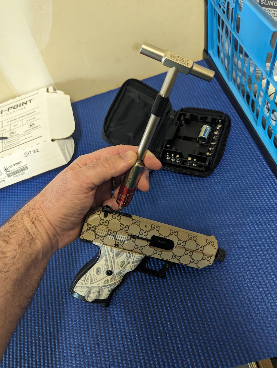 Customer photo review of Rifle and Optics Toolkit with All-in-One Torque Driver