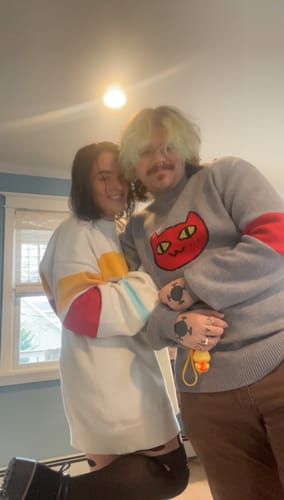 Customer photo review of Bubbline Sweater