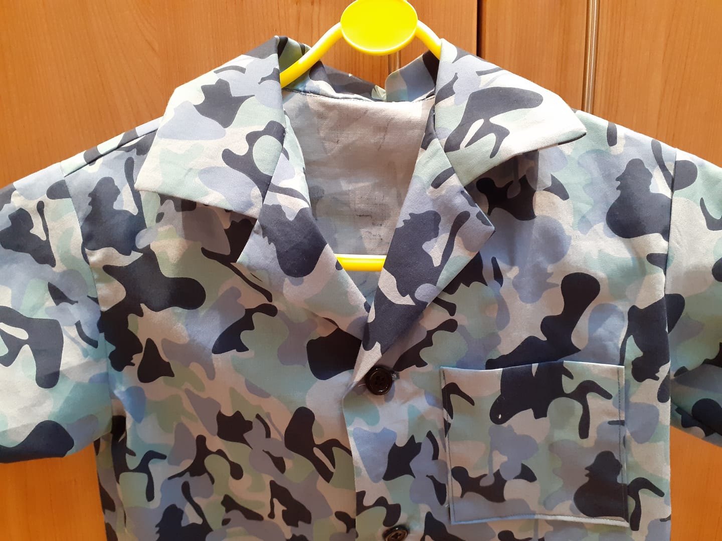 Customer photo review of Camouflage Cotton Fabric