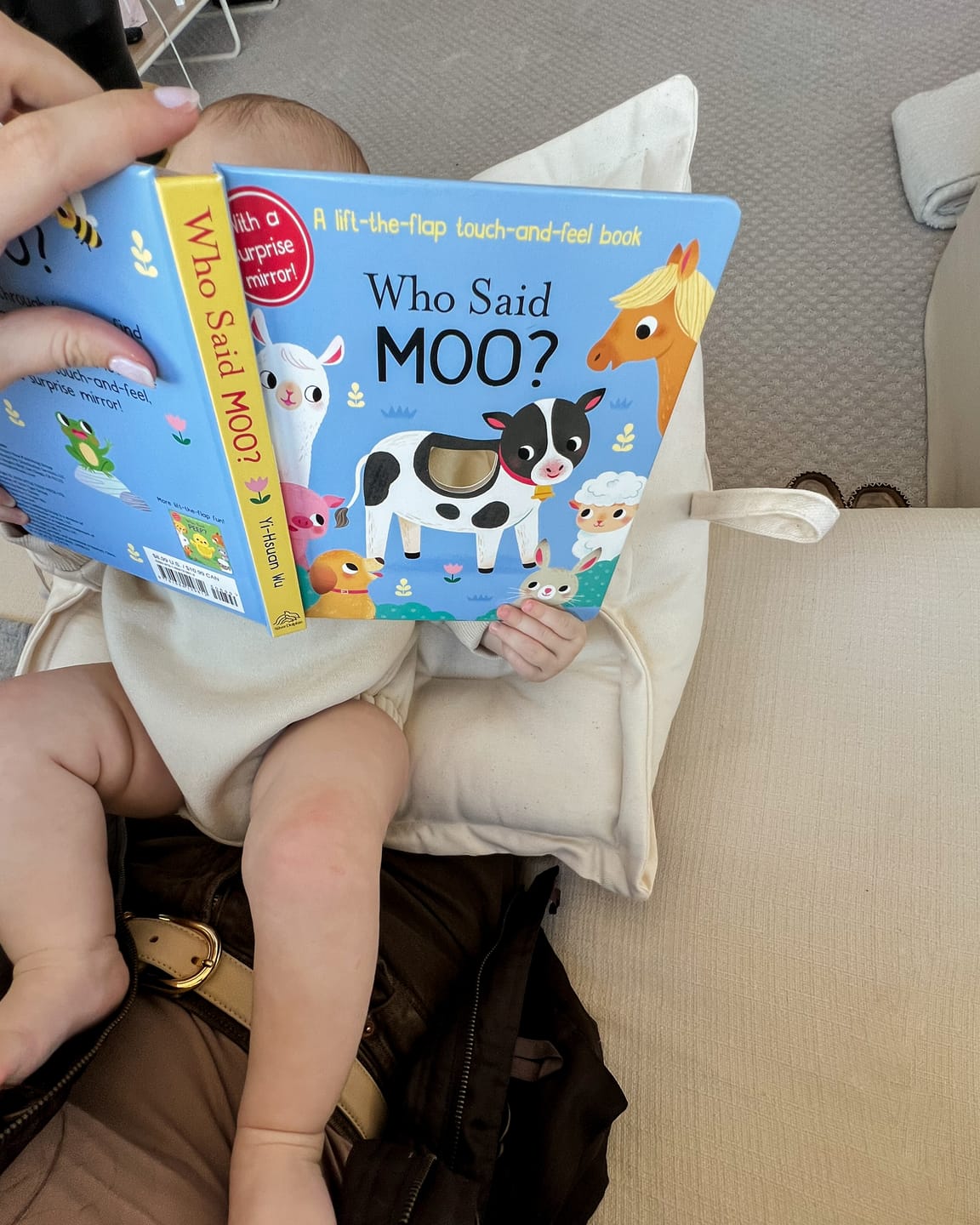 Customer photo review of Peekaboo Pillow Original