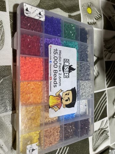 Customer photo review of Medio Pack 2.6mm - 15.000 Piezas - 24 Colores