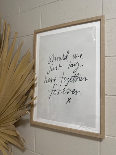 Customer photo review of LAY HERE TOGETHER