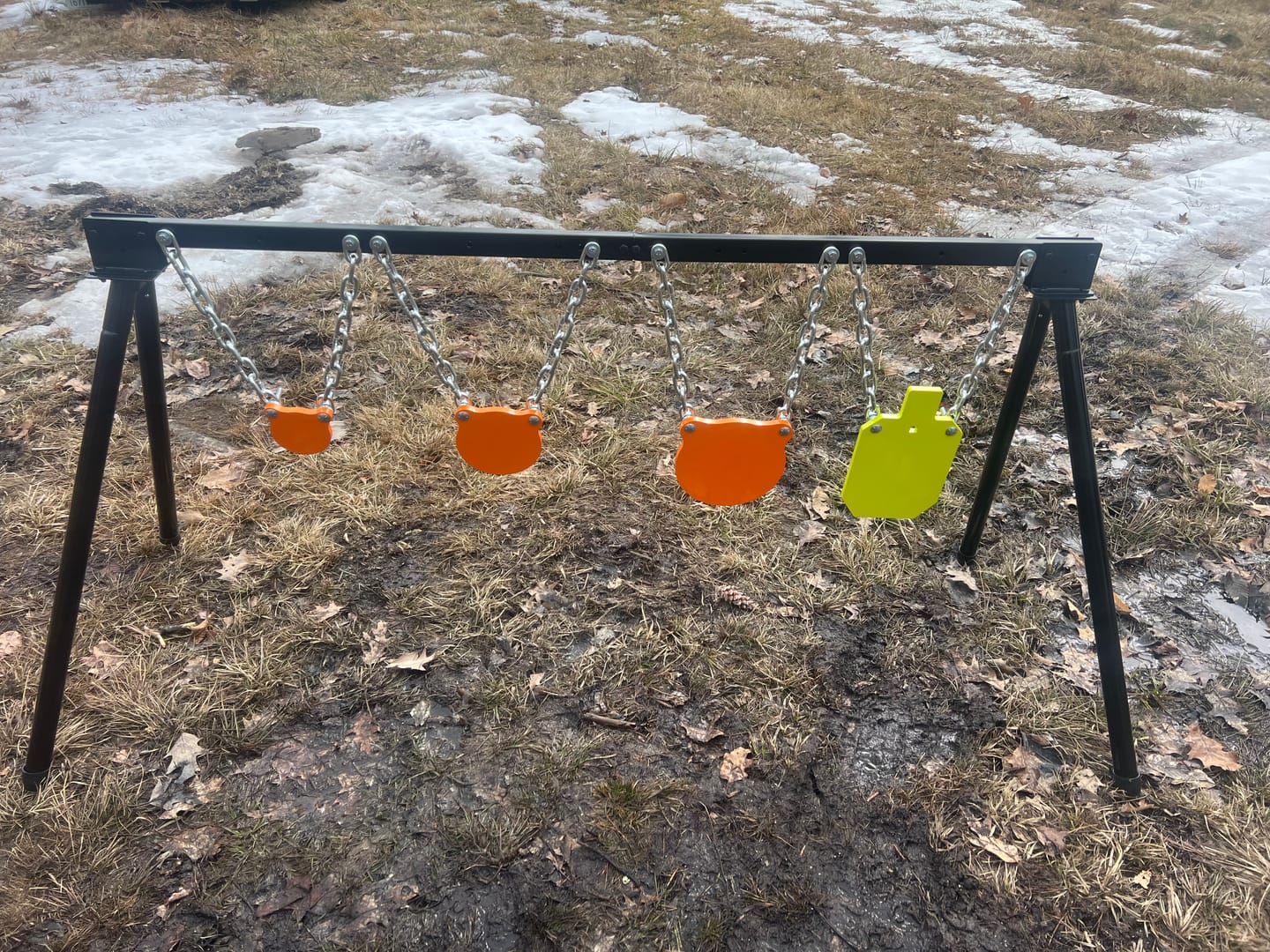 Customer photo review of B001 Stand Complete Target System 49