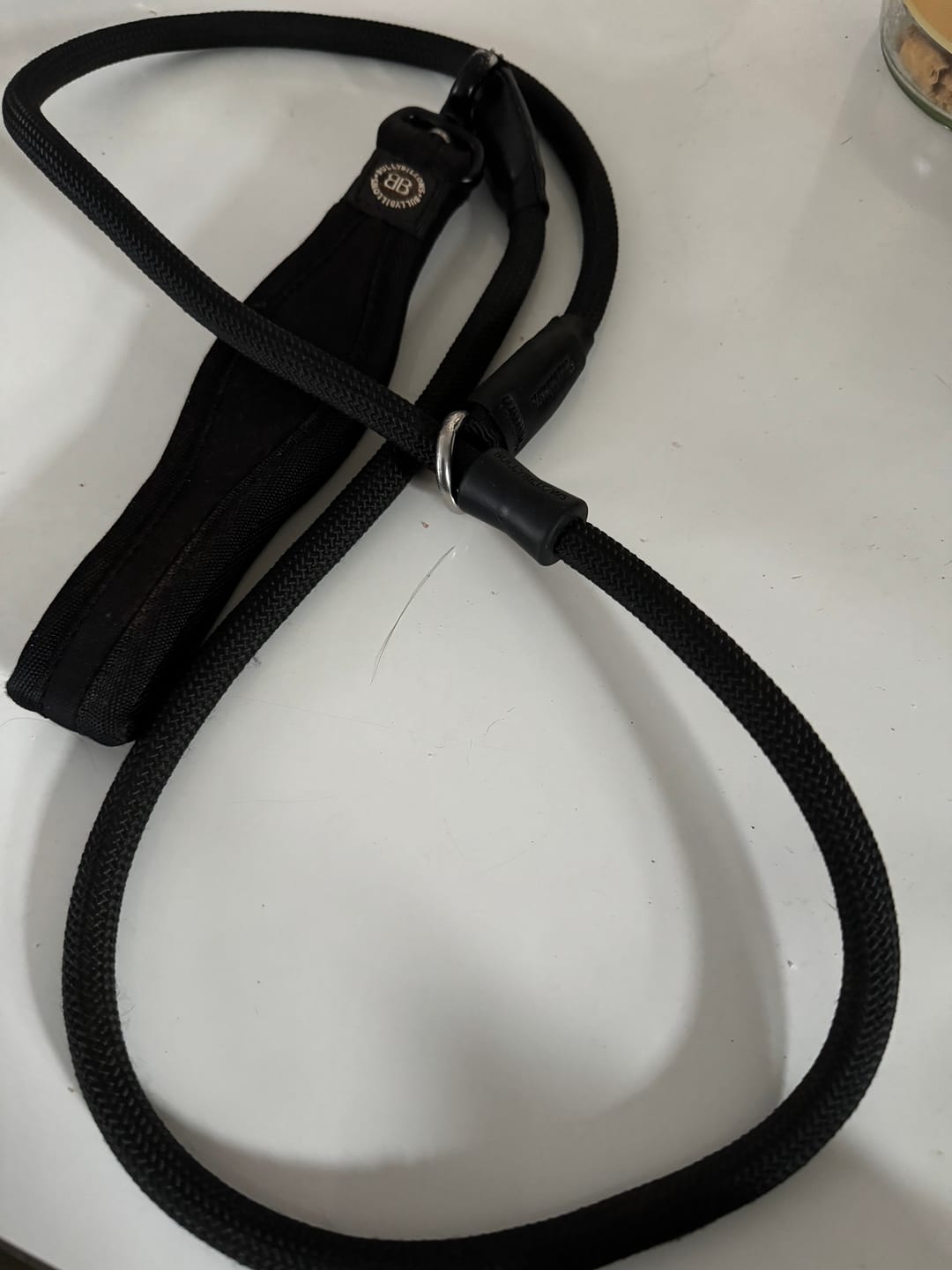 Customer photo review of Slip Lead | Anti-Pull & Anti-Choking Training Lead - Black v2.0