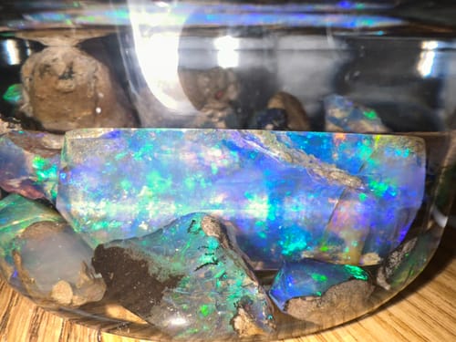 Customer photo review of 96.5ct Polished Specimen