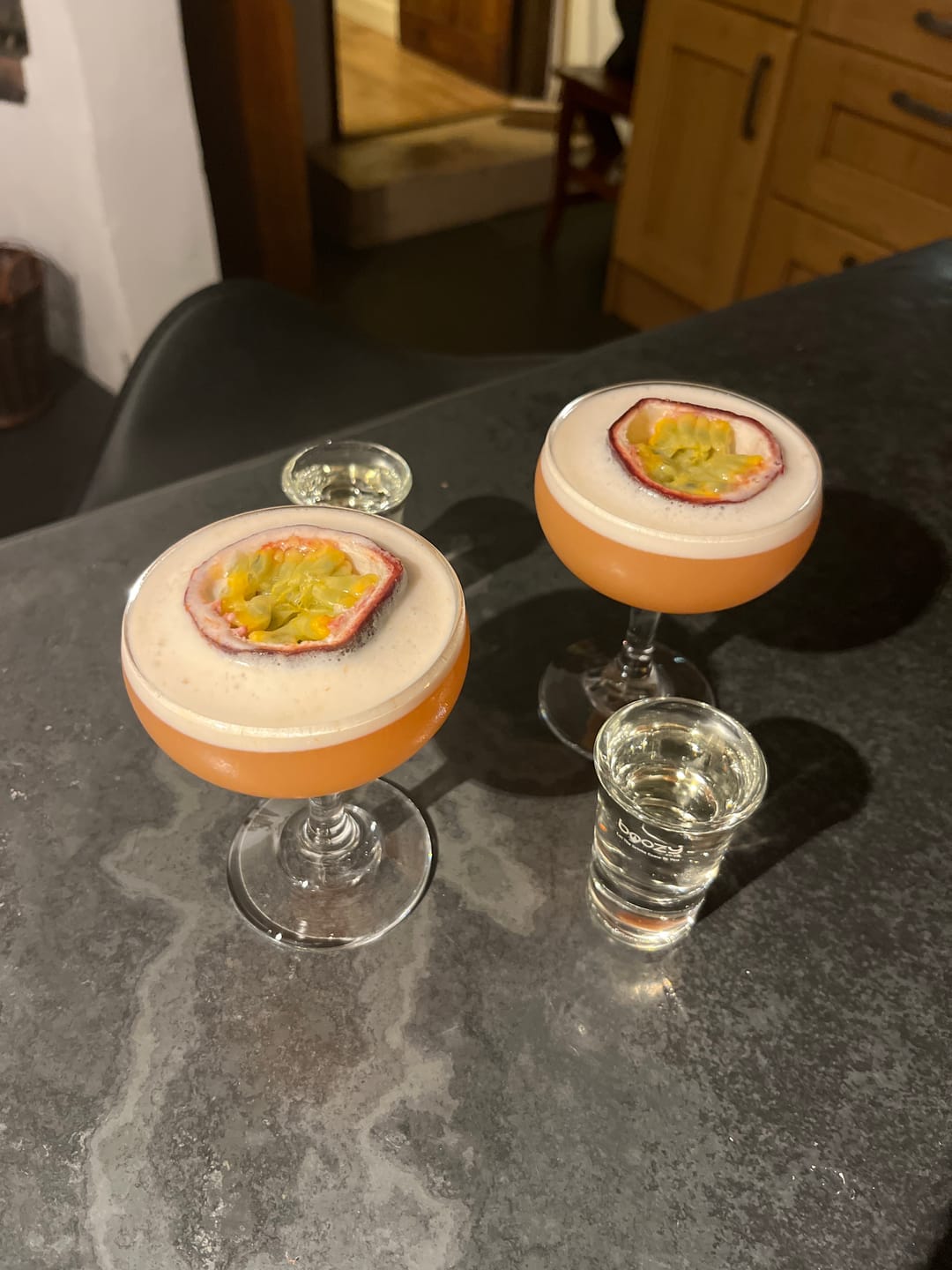 Customer photo review of Boozy Pornstar Martini Cocktail, 17% ABV, 500ml, 7-8 Servings, Just Add Orange Juice, Premium Ready Mixed Cocktail