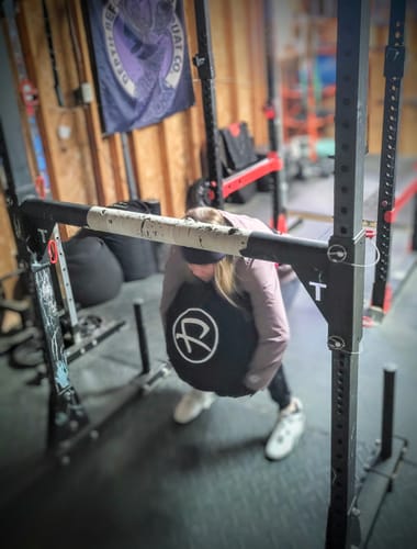 Customer photo review of Double Layer Strongman Sandbag