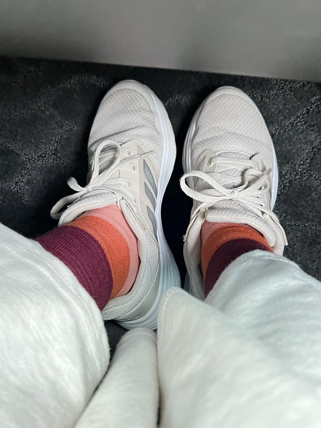Customer photo review of Suojassa merino wool striped 美麗諾羊毛襪