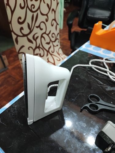 Customer photo review of Mini Plancha Artkal + Adaptador