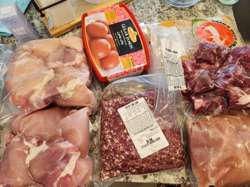 Customer photo review of Halal Beef Ground Meat