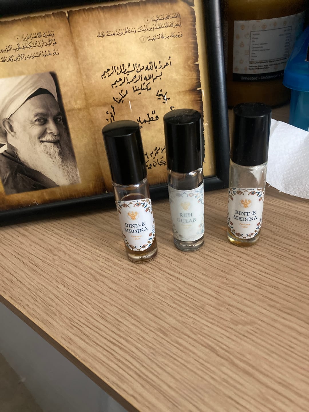 Customer photo review of Attar Oils Sufi Meditation Center Perfumes