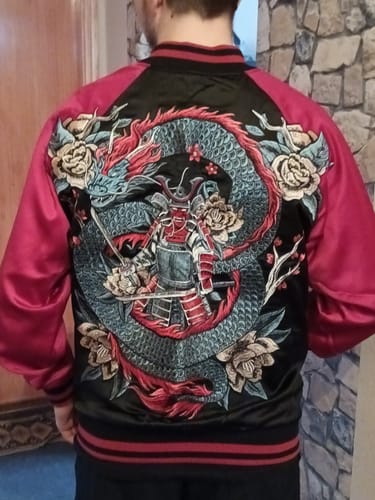 Customer photo review of Samurai Sukajan Souvenir Jacket