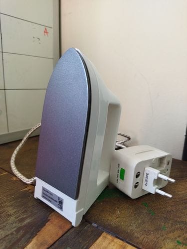 Customer photo review of Mini Plancha Artkal + Adaptador