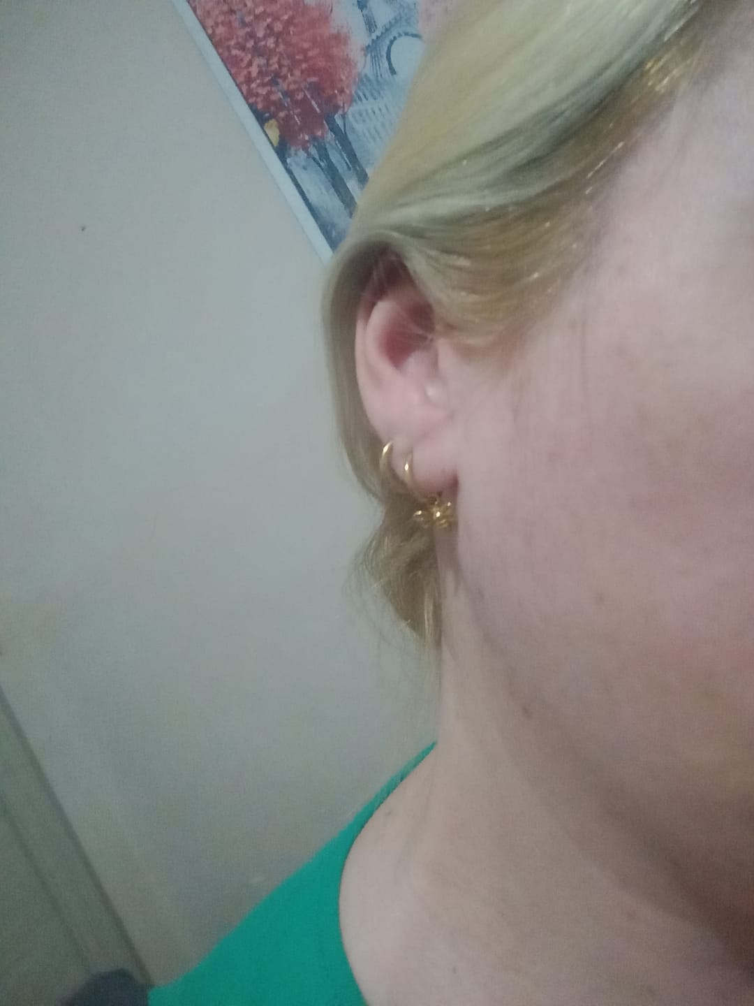 Customer photo review of Aretes Beecuff