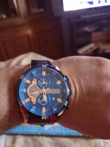 Customer photo review of Curren Madrid® orologio uomo acciaio