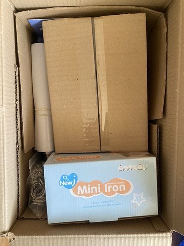 Customer photo review of Mini Plancha Artkal + Adaptador