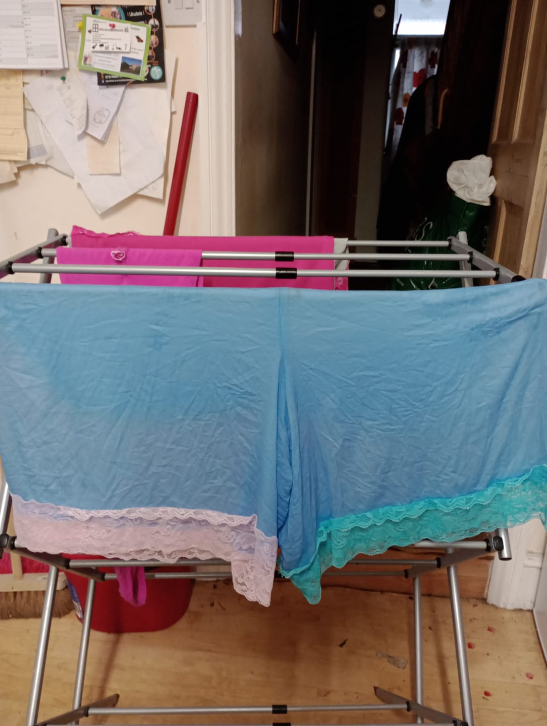 Customer photo review of Soft Cotton Muslin - Hyacinth (Colour: 175) 44" Wide