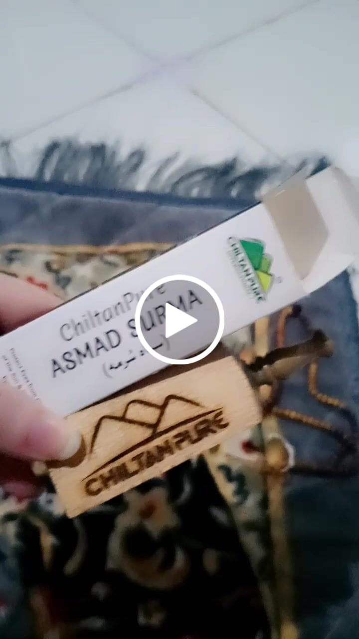Customer video review of Asmad Surma (سیاہ سُرمہ) – Protect Eyes from Glares of the Sun, Prevents Eyes Infection, Keeps the Eyes Cool & Make Eyes Appear Bigger