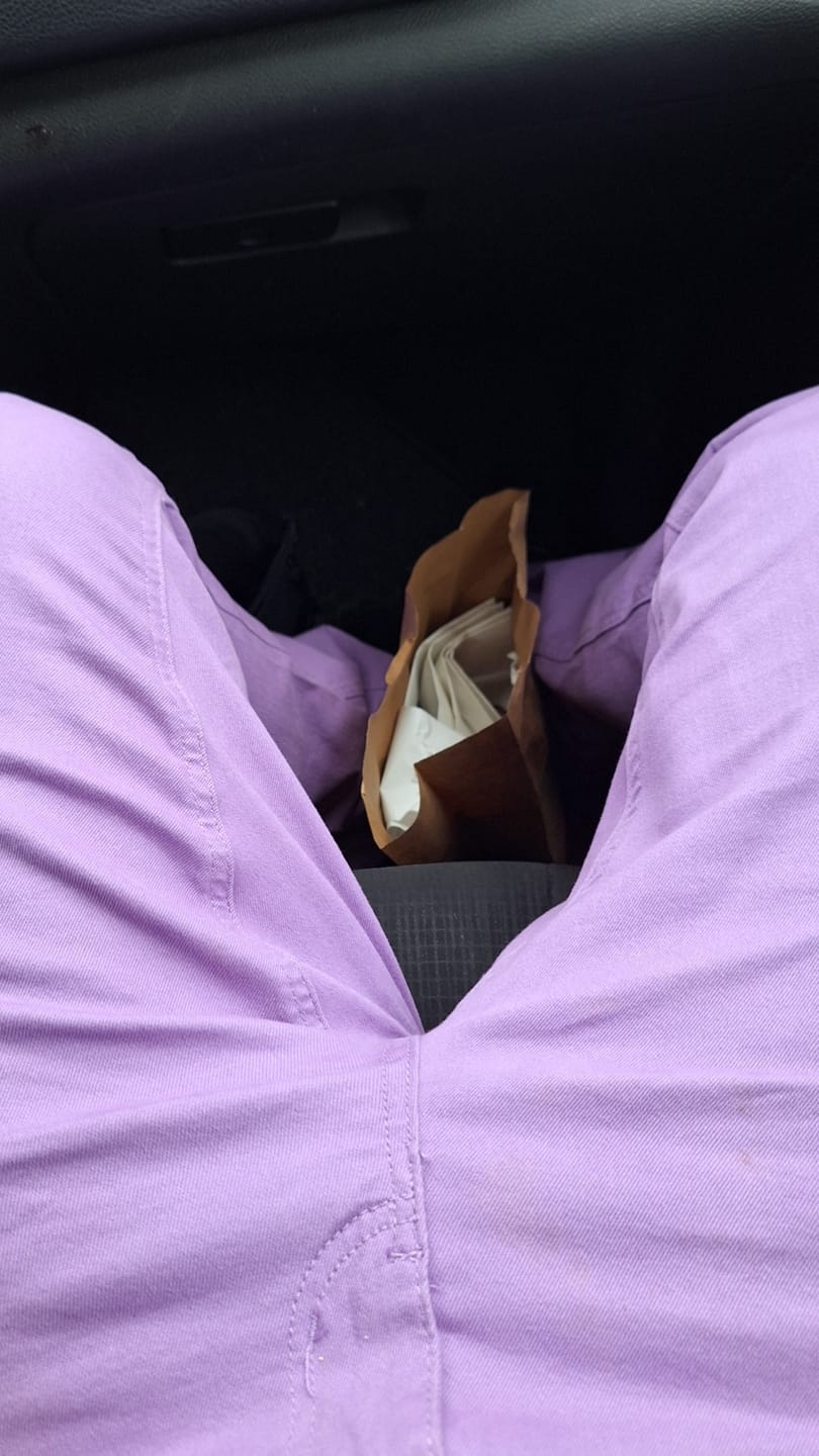 Customer photo review of Vortex Stacked Denim Jeans (Grey)