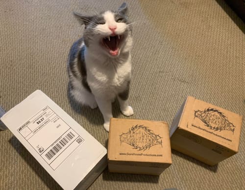 Customer photo review of Gore House Productions - 10 CD Grab Box