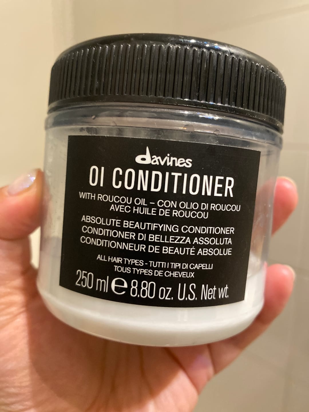 Customer photo review of Acondicionador Oi