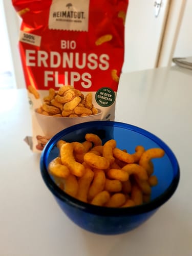 Customer photo review of Bio Erdnussflips