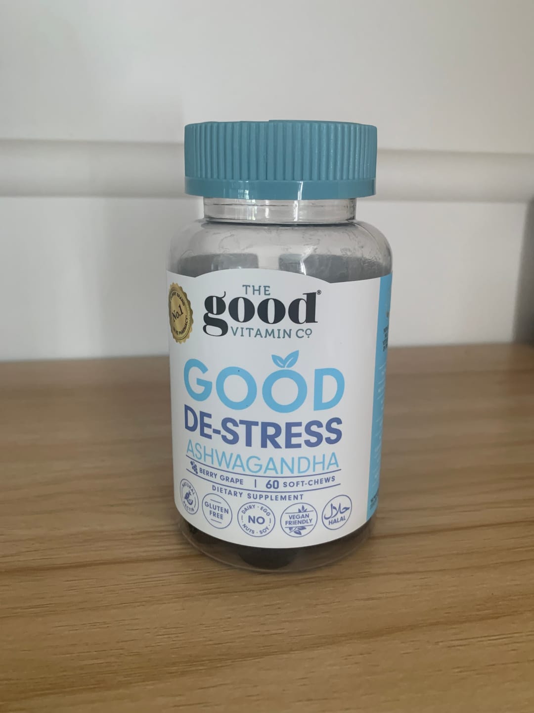 Customer photo review of Good Destress Ashwagandha Supplements