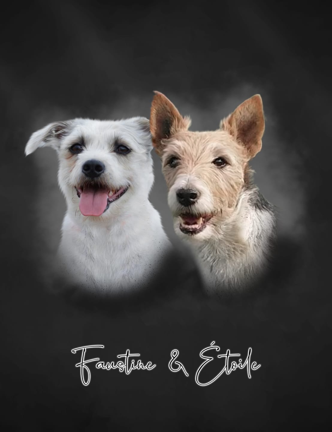 Customer photo review of Portrait Aquarelle - Duo