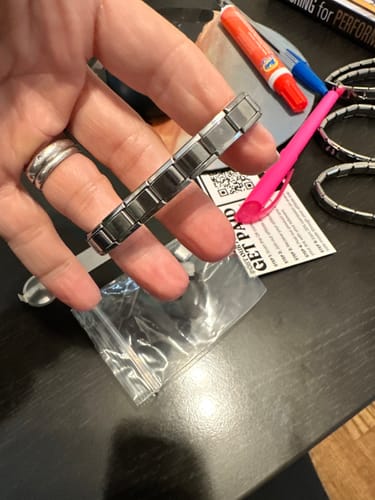 Customer photo review of Original Italian Charm Bracelet