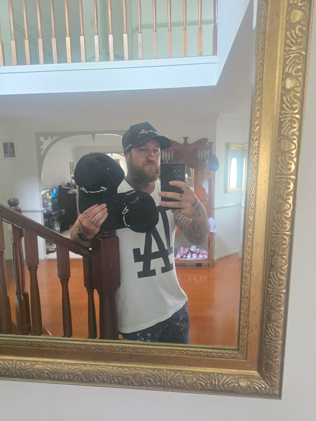 Customer photo review of Live Co. "Black Signature Series" A-Frame Snapback