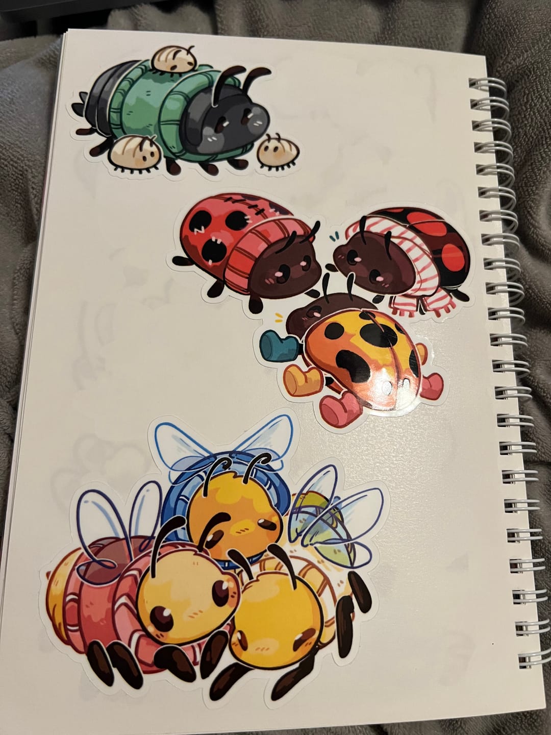 Customer photo review of Sweater Bug Stickers Blind Bag Series 4