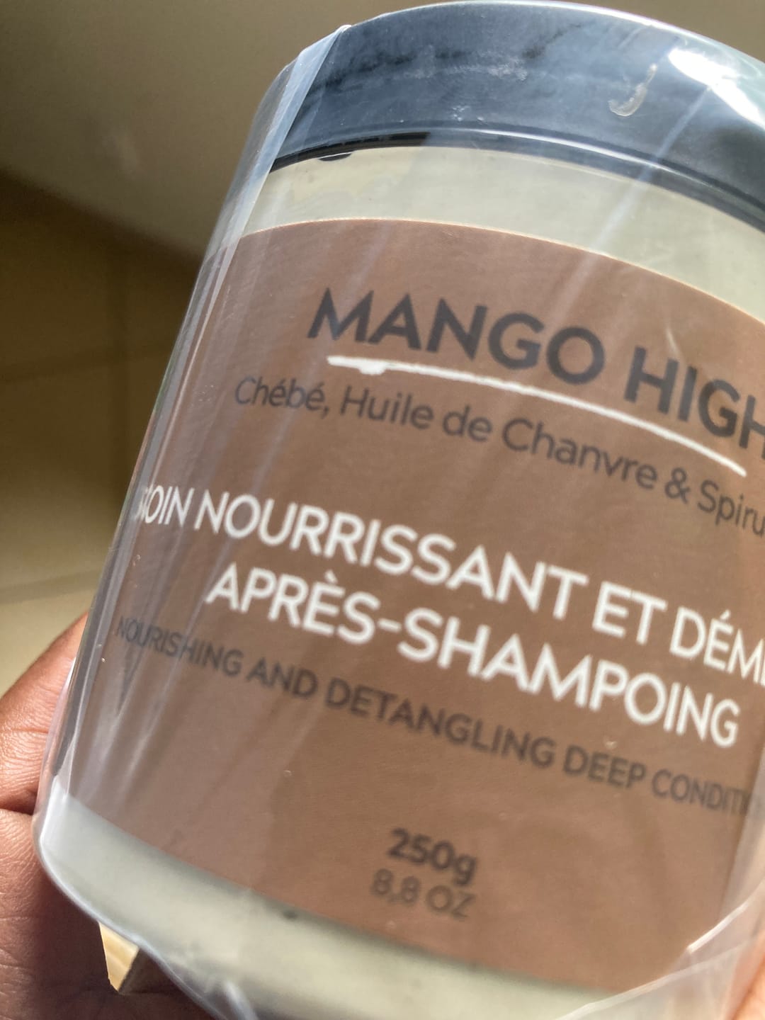 Customer photo review of Soin nourrissant et démêlant après-shampoing - HIGH