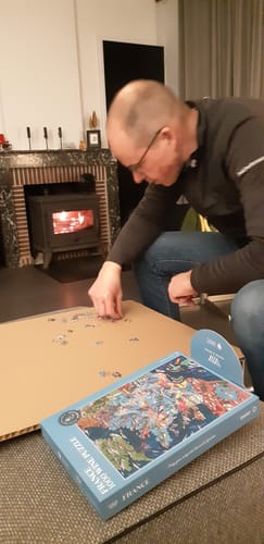 Customer photo review of Wine Puzzle - France