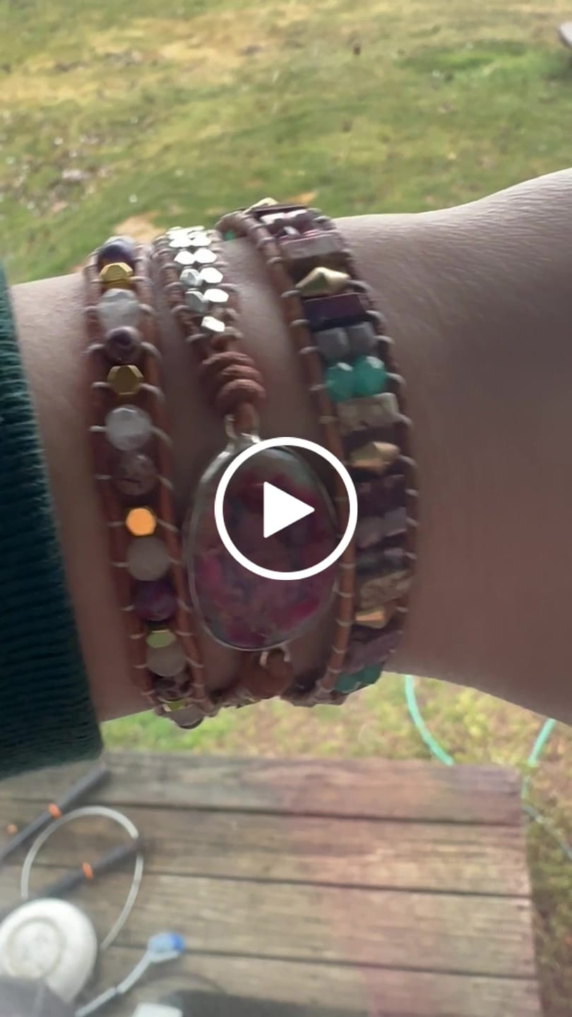 Customer video review of Passionate Heart Jasper Bracelet